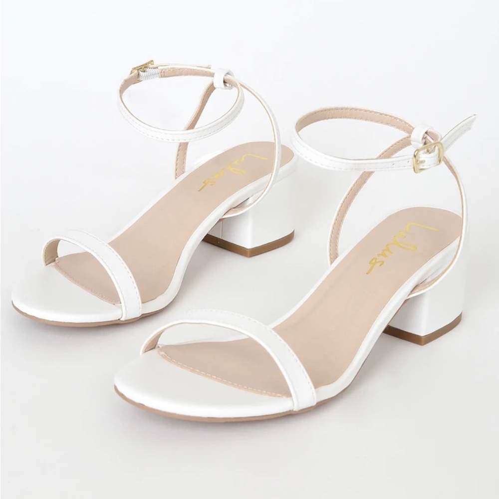 White heels
